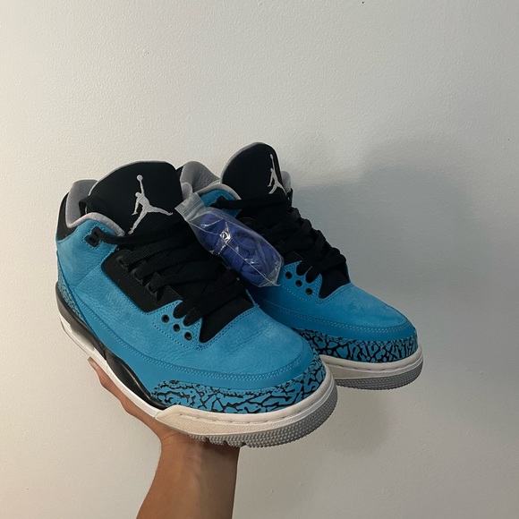 jordan 3 powder blue - Picture 2 of 3
